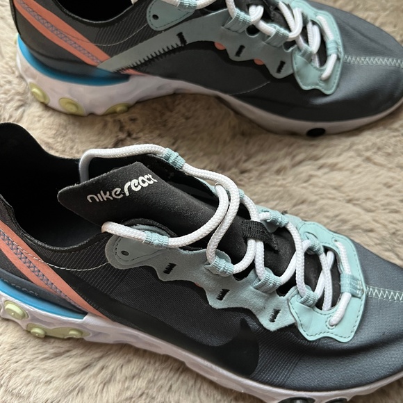Nike React Element 55 Ocean Cube Sportswear Sneaker Mens 7 - Picture 9 of 11
